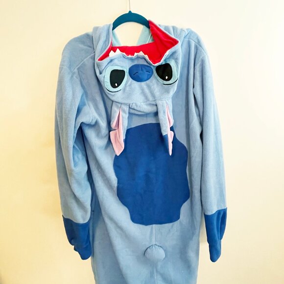 Unisex Adult Onesie Animal Pajamas, Stitch Cosplay XL - Picture 6 of 7